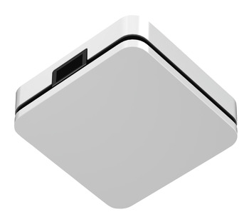 Switch door inl.24V/sq.white/42x42 - 833.89.445