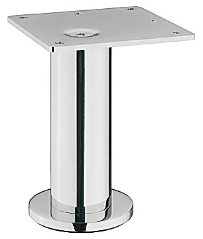 Console foot, without height adjustment, steel, with felt glide - 634.66.200