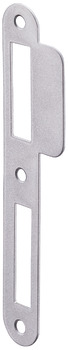 Flanged striking plate, for Mortice 3 Lever Sashlock, Steel - 911.38.190