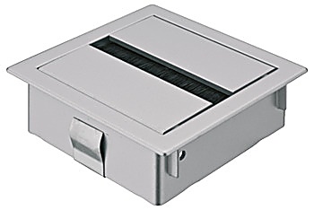 Cable outlet, cut-out dimensions 74 x 74 mm, 1-piece - 631.52.920