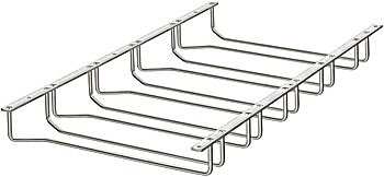 Glass rack, quintuple, bar railing system - 812.09.682
