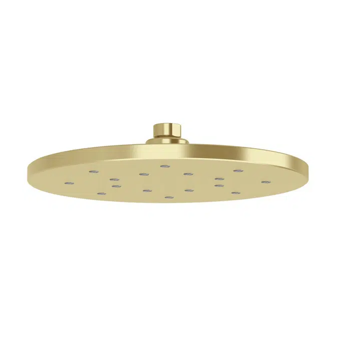 Milli Marq Edit Brushed Gold 250mm Overhead Shower 21951
