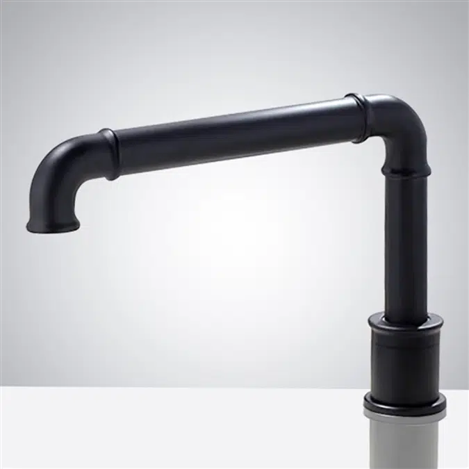 Reno Matte Black Touchless Basin Faucet