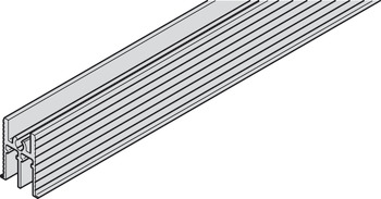 Çift Kılavuz Ray, Kapı İçinde Alt 21 x 30 mm (GxY) - 941.13.936
