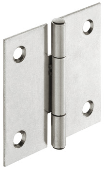 Hinge, Rolled, with riveted pin, crank A, straight - 354.03.720