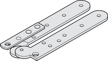 Door Hinge, With Alignment Function, ForSlido D-Fold21 - 940.42.451