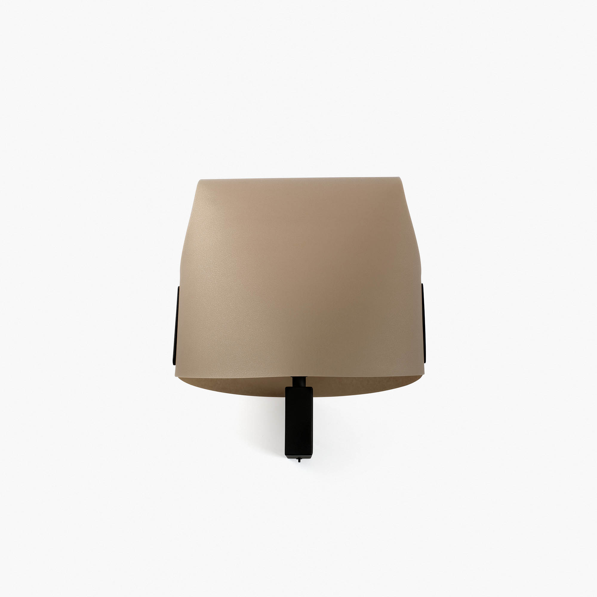 LUANG Black/camel wall lamp