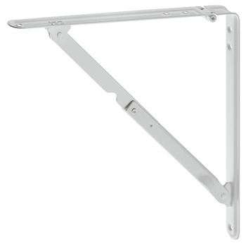 Bracket, Load bearing capacity 30‒60 kg per pair, folding, steel - 287.40.741
