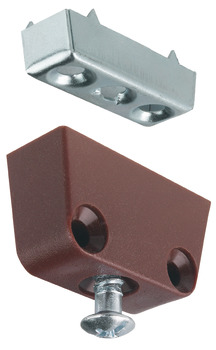 Cabinet connector, For screw fixing - 262.61.100