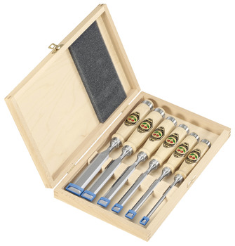 Set of wood chisels, 6-piece - 000.30.211