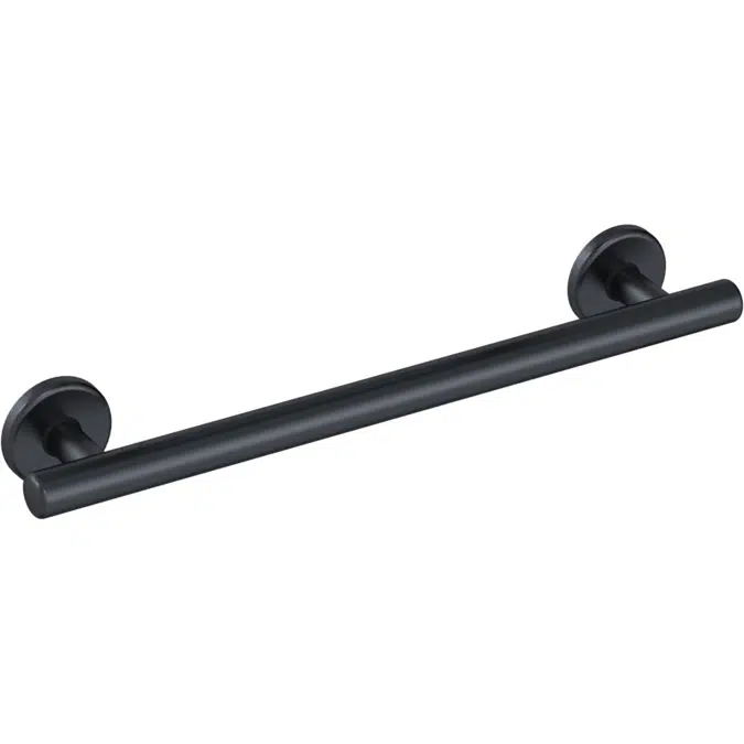 Mizu Drift Brushed Gunmetal Straight Grab Rail 450mm 2266508