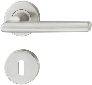 Kapı kulpu seti, Paslanmaz çelik, Startec, model LDH 2181 - 903.81.130