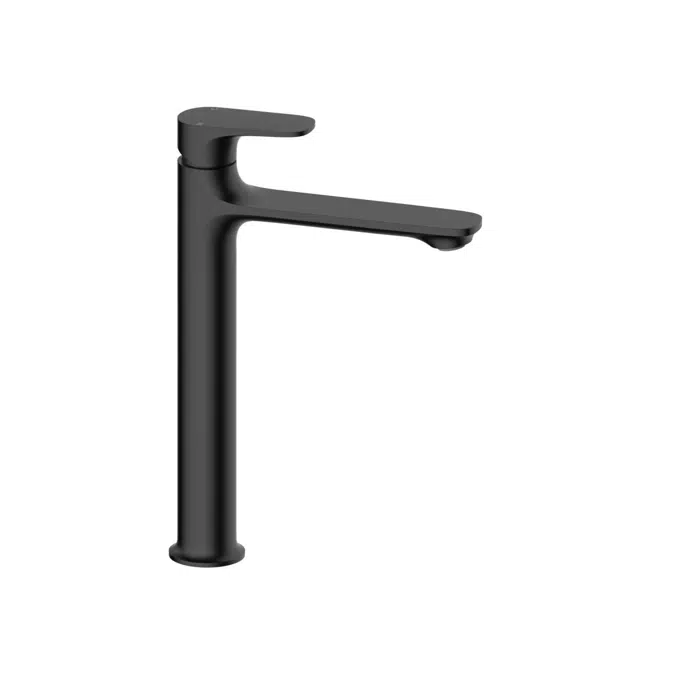 Mizu Silk Mat Siyah Uzatılmış Lavabo Bataryası 9512465