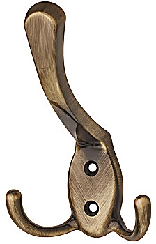 Wardrobe hook, Zinc Alloy, With 3 HooksDéco - 855.00.020