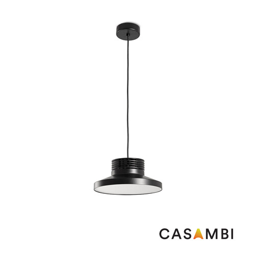 TAK PENDANT siyah prism pendant 20W 2700K CRI90 CASAMBI