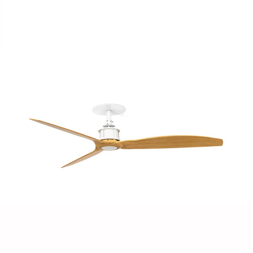 JUST FAN RECESSED M White/maple fan TUYA