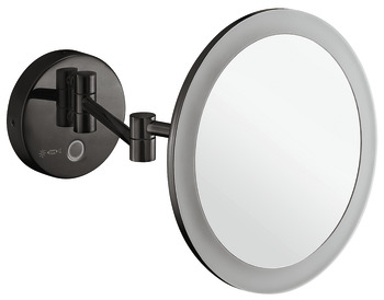 Vanity mirror, With 5x magnification, round - 983.27.013