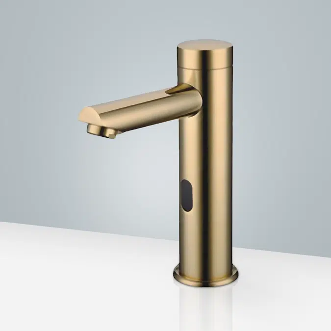 Gold Finish Touchless Basin Faucet