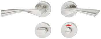 Kapı kulpu seti, Paslanmaz çelik, Startec, model LDH 2178 - 903.83.110