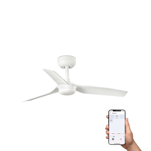 MINI PUNT S Ceiling fan beyaz TUYA