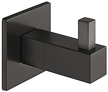 Wardrobe hookDéco, stainless steel, straight-edged rose - 844.28.112