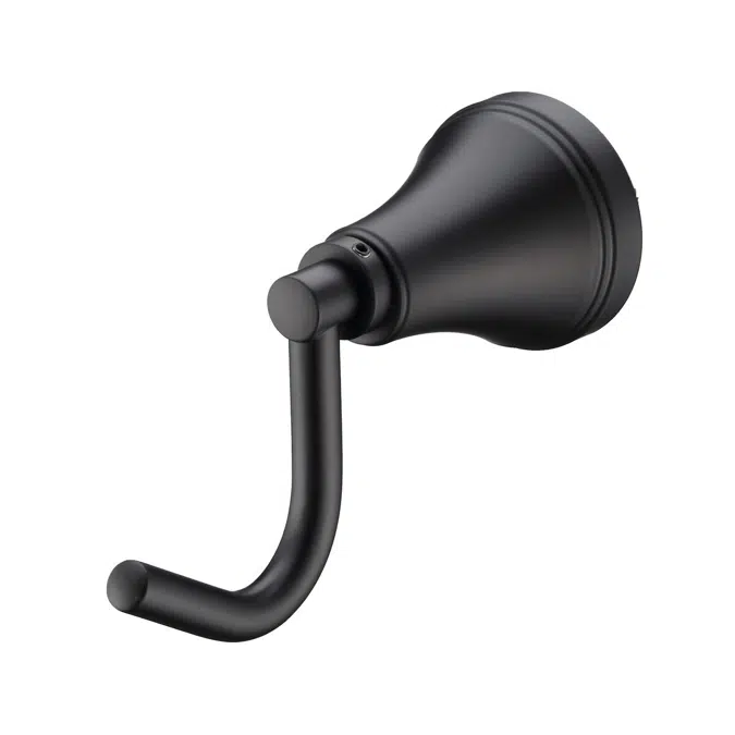Kado Era Matte Black Robe Hook 2263721