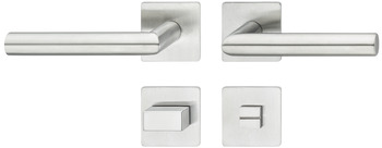 Door handle set, stainless steel, Startec, PDH3102, rose - 903.83.018
