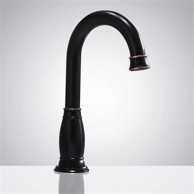 Matte Black and Bronze Automatic Sensor Faucet