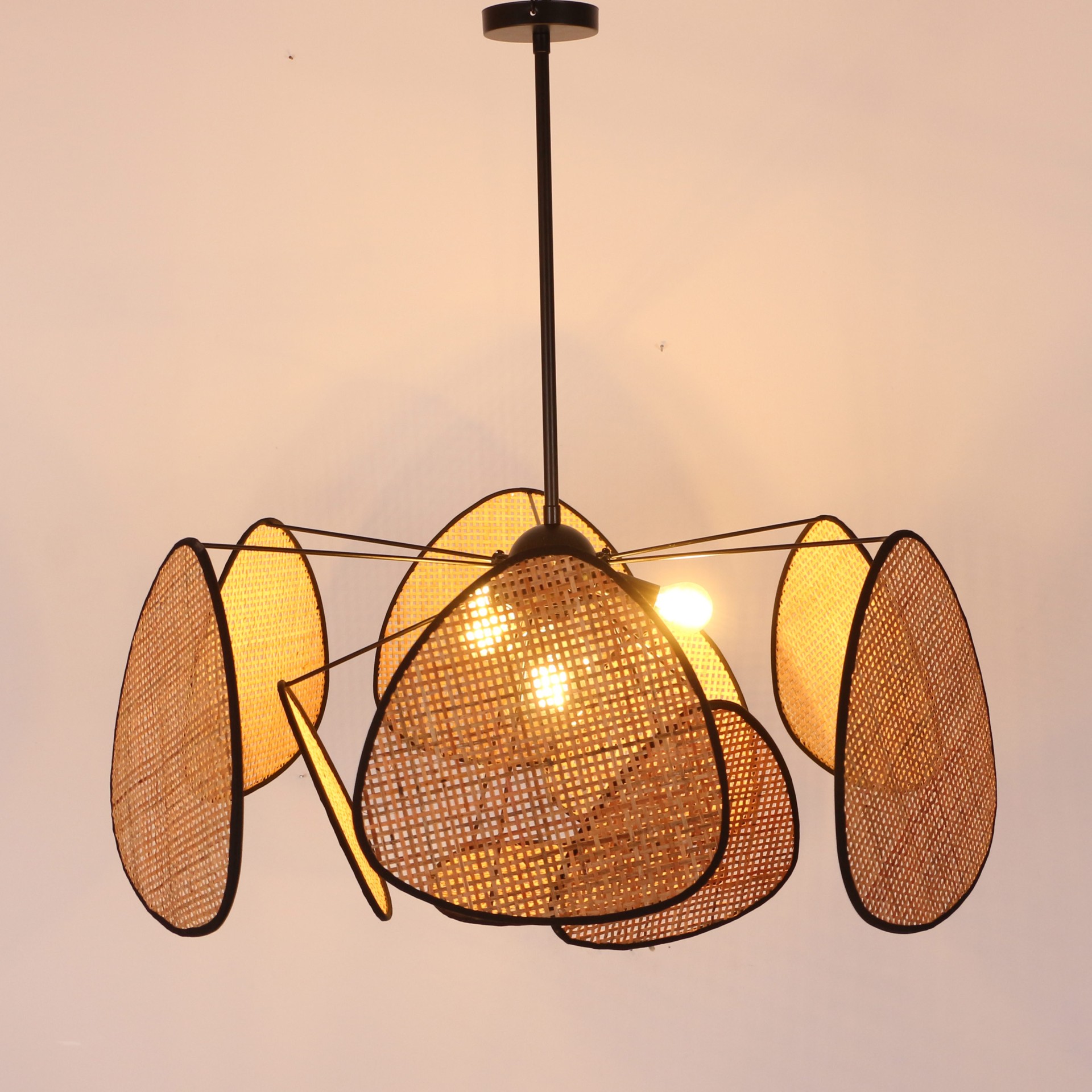 Bulut Doğal Koyu Renk Hazeran Avize 