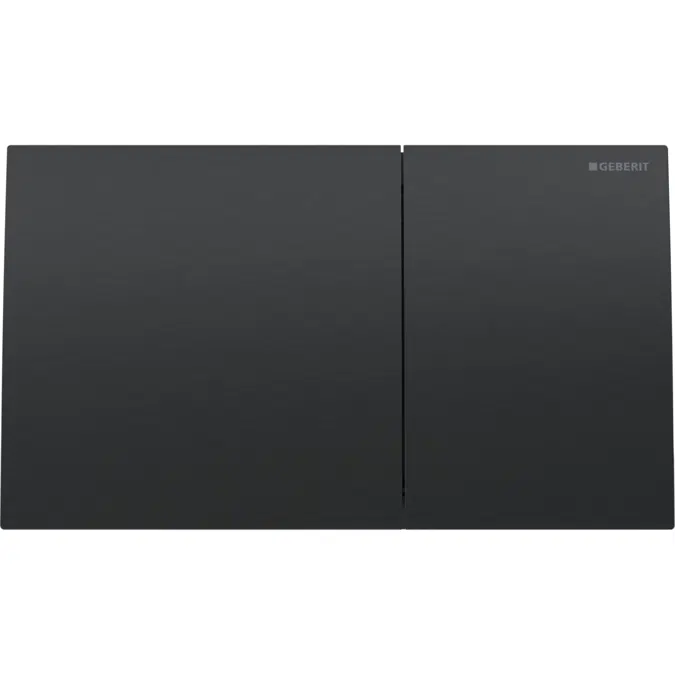 Sigma70 Black Chrome Dual Flush Button 1836027