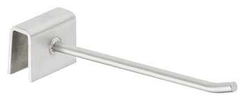 Removable stainless steel display rail - 772.52.070