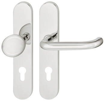 Kapı kulpu seti, Paslanmaz çelik, Startec, model LDH 2170 - 903.95.241
