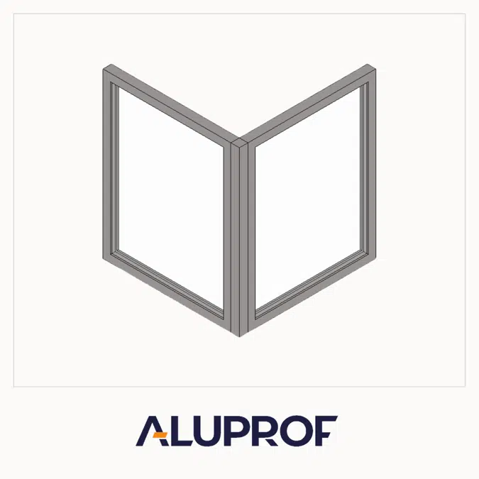 MB-86US SI Gizli Kanatlı Sabit Camlı Köşe Pencere