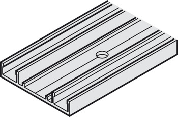 Mounting rail for single running tracks - 941.13.160