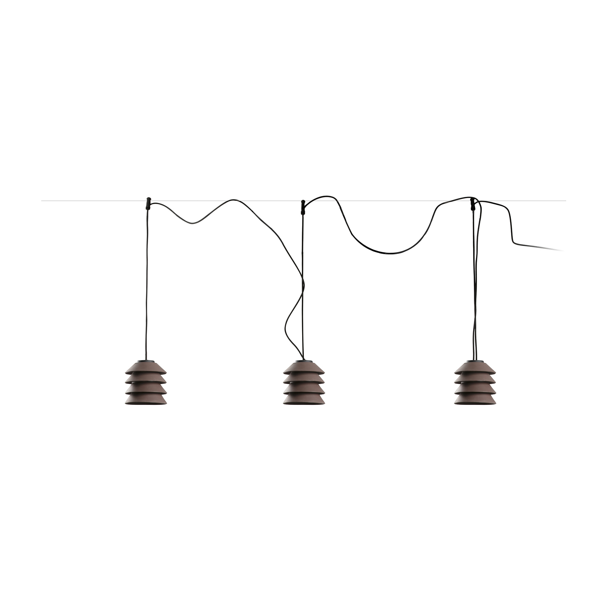 TOBA Brown pendant system