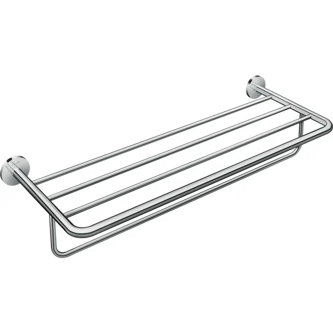 AXOR Universal Circular Towel Rack with Towel Holder