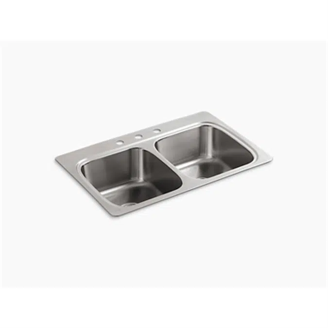 Verse Grand Double Sink (3-Holes)