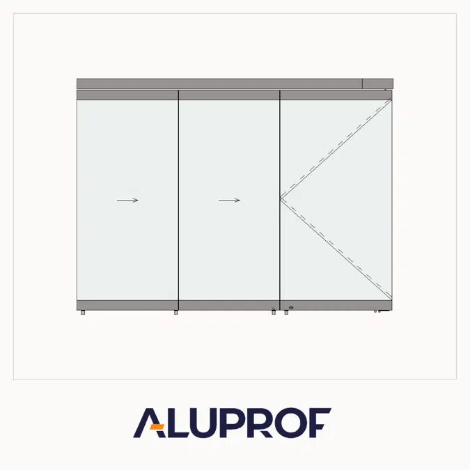 MB-EXPO Mobile Internal Partition Wall 3-leaf