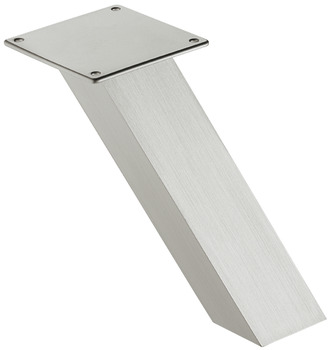 Breakfast bar support, Steel, inclined, square - 505.21.031