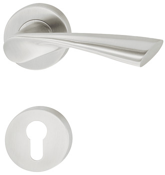 Door handle set, Stainless steel, Startec, model LDH 2178 - 903.82.110