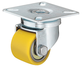 Equipment and swivel castor, with soft running surface - 670.06.900