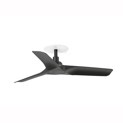 HEY RECESSED S Ceiling fan black