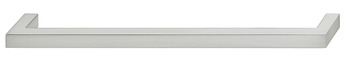 Furniture handle, D handle, zinc alloy, straight-edged - 101.13.920