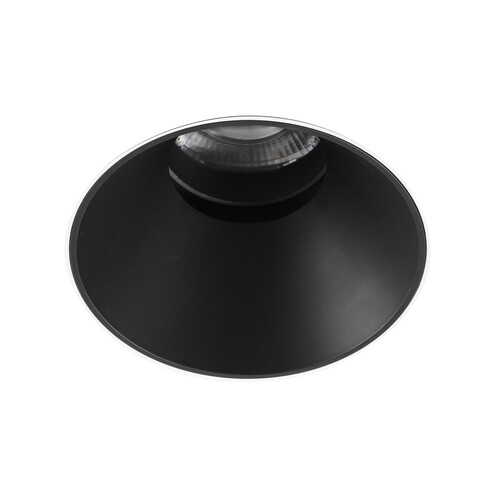 DEEP60 Black round frameless downlight 60° 3000K CRI90