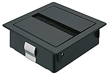 Cable outlet, cut-out dimensions 74 x 74 mm, 1-piece - 631.52.320
