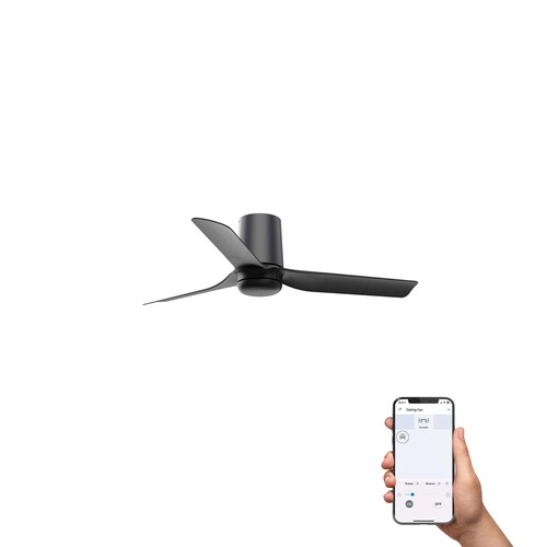 MINI PUNT TUB S siyah/ceviz fan TUYA