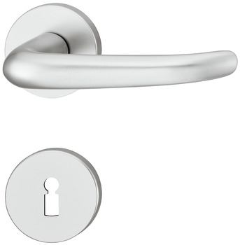 Door handle set, Aluminium, FSB, ASL® model 12 1023 01302 0105 - 904.91.671