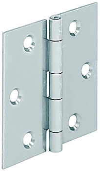 Hinge, Rolled, with riveted pin, crank A, straight - 354.03.740