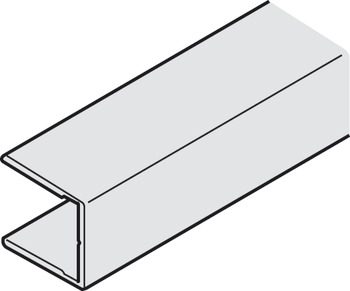 Front edge profile, for running track, galvanised steel - 941.12.560