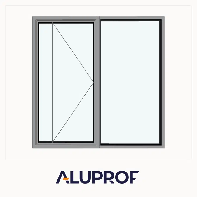 MB-79N CSF TypeB Yandan Açılır Sabit Bölmeli Pencere